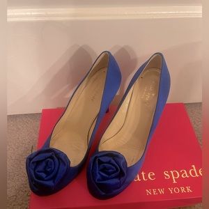 Cobalt Blue Katespade shoes
